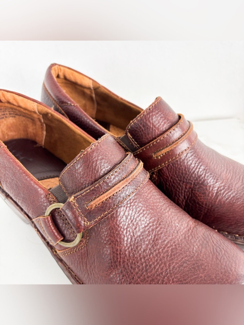 B.O.C Burnette Women’s Leather Clogs Sz 11 - Picture 9 of 13